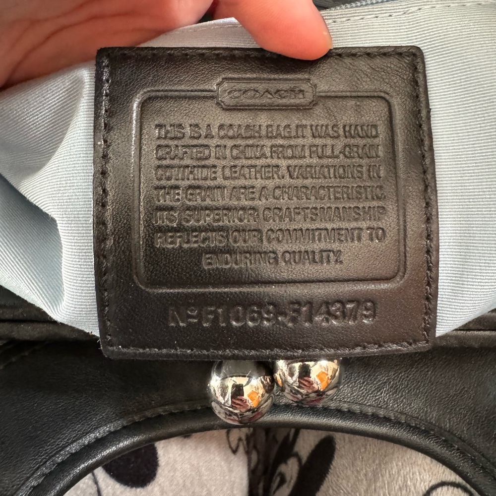 Coach 2010 Ergo Black Kisslock Satchel - Picture 15 of 15